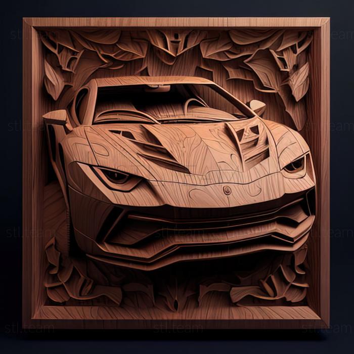 3D model Lamborghini Estoque (STL)